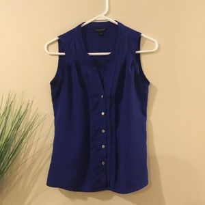 Banana Republic Blue Button Blouse